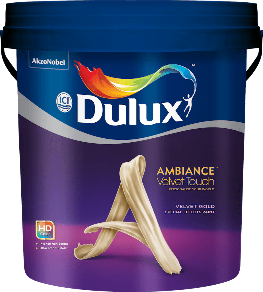 Dulux Ambiance Velvet Touch Silk Gold