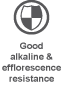 Good Alkaline and Efflorescence Resistance Icon