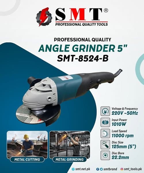 SMT Professional Angle Grinder 5″