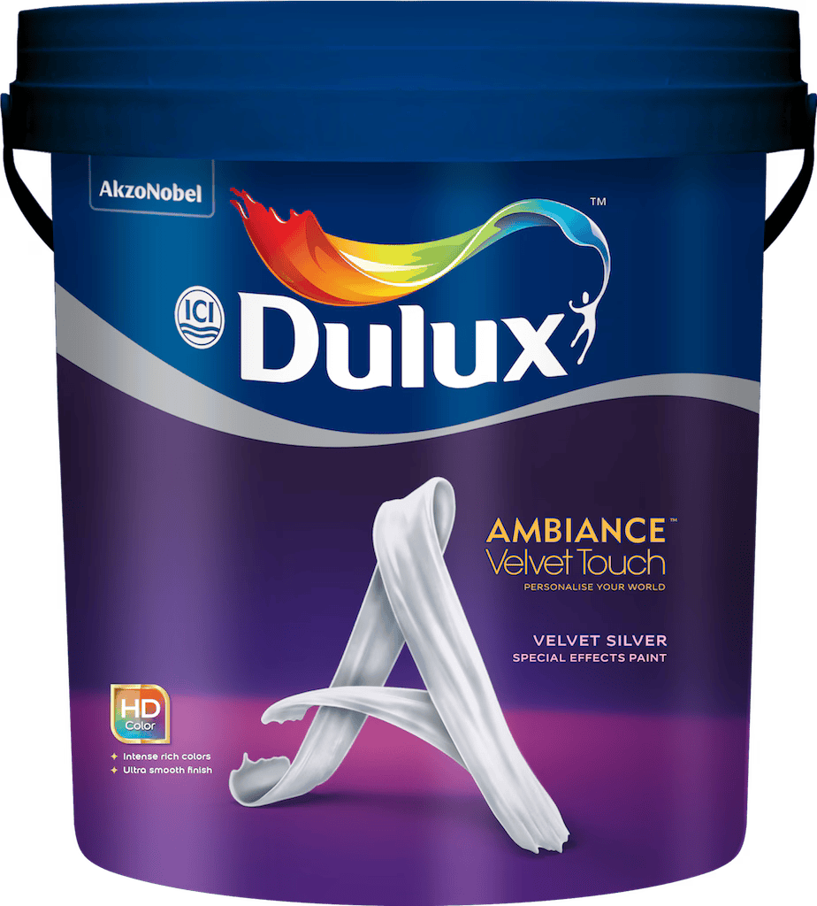 Dulux Ambiance Velvet Touch Silk Silver | Al-Waqas Paint
